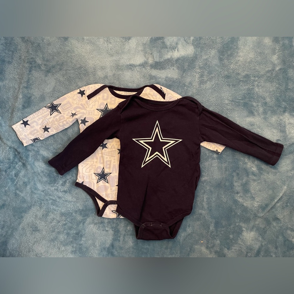 Dallas Cowboys Baby Onsies